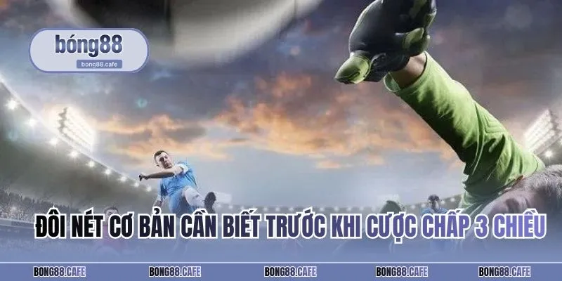 Đôi nét cơ bản cần biết trước khi tham gia vào cược chấp 3 chiều